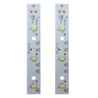 Imagem de INGQI Placa de luz LED para refrigeradores adequada para GE GSE25GGPHCWW GSE25GSHNCSS GSE25GYPBCFS GSE25GYPECFS GSE25GYPFCFS, substitui WR55X26671, PS11767930, AP6035586