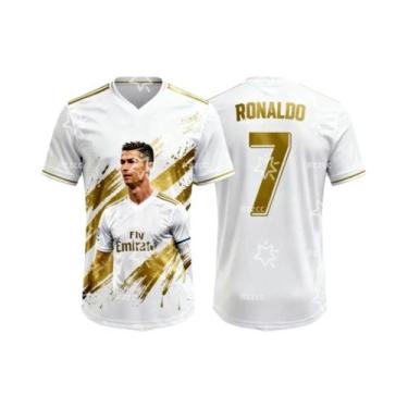 Imagem de Camisetas Masculinas, Femininas E Infantis Ronaldo No. Camisa De Futeb