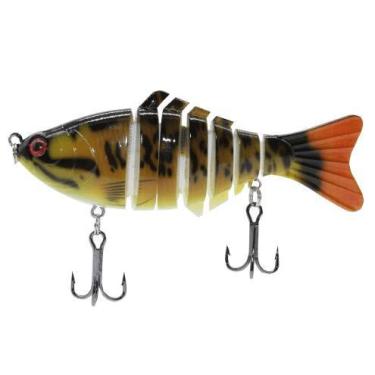 Imagem de Isca Artificial Lambari Articulado 9,5cm Tucunaré Traira - Shopdapesca