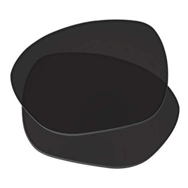 Imagem de Predrox Lentes de reposição pretas escuras Overtime para óculos de sol Oakley OO9167 polarizadas