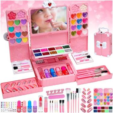 Imagem de Kit de Maquillaje ROKKES para Niñas con Espejo de 4 a 12 Años