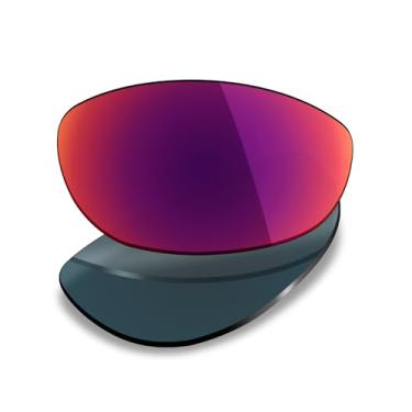 Imagem de Mryok Lentes de reposição polarizadas para óculos de sol Oakley Straight Jacket 1999, HD Polarized, proteção UV, resistente a impactos e ajuste perfeito - Midnight Sun