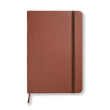 Imagem de Caderneta  Clássica Pautado 14x21 Café - Cicero