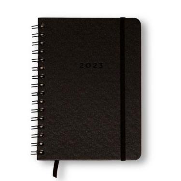 Imagem de Agenda Planner Wire-o 2023 Clássica Semanal Notas A5 Preto - Cicero