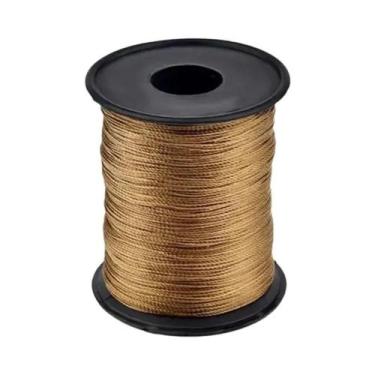 Imagem de Linha De Costura De Nylon Fina 0.25mm Rolo De 150m Para Couro, Roupas 