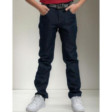 Imagem de Calça Jeans Premium com Lycra Ajustáveis Masculino - Modas Oliveira, P
