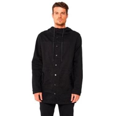 Imagem de Parka Sarja Colcci Com Capuz Masculino-Masculino