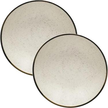 Imagem de Kit Jogo Pratos Fundo Sopa 10 Pessoas 10 Pçs Unni Brisa 20cm - Gici Ho