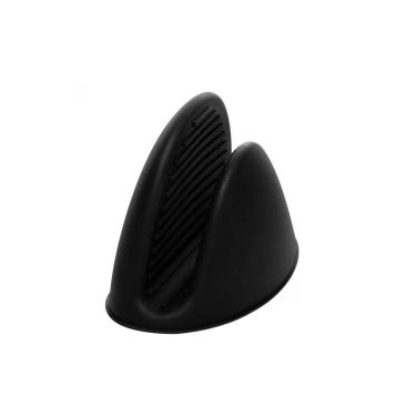 Imagem de Luva Termica Silicone Pegador de Panela Assadeira Preto 1un