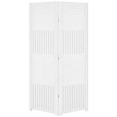 Imagem de 2 Biombo Divisória MDF Horizontal Vertical Pintado Sanfonado Divisor d