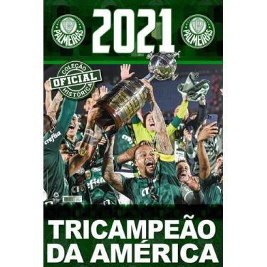 Imagem de Livro Coleção Oficial Histórica Palmeiras Edição 26 Pôster Libertadore