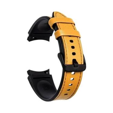 Imagem de Pulseira De Substituição Em Silicone E Couro Para Samsung Galaxy Watch