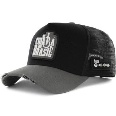 Imagem de Boné Sacudido`s - De Cuiabá Pro Brasil - Bruna Viola - Preto