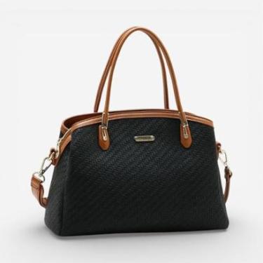 Imagem de Bolsa Feminina Chenson Mão Atemporal Preta-Feminino