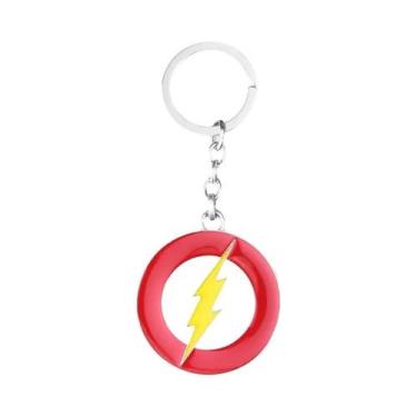 Imagem de Chaveiro Com Logo Do Super-Herói Flash, Pingente De Metal Para Mulhere