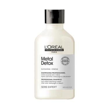 Imagem de Shampoo L'Oréal Metal Detox 300ml limpa, protege, fortalece e prolonga