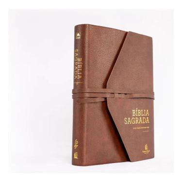 Imagem de Bíblia Nvi Couro Soft Anotações Marrom Leitura Perfeita