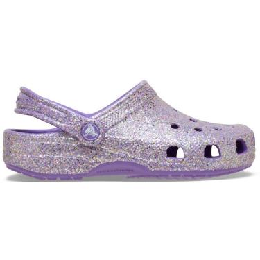 Imagem de Sandália Crocs Classic Fantasy Glitter Clog K Purple-Unissex