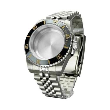 Imagem de Caixa De Relógio De Mergulho À Prova d'Água De 40mm Com Bezel Preto, V