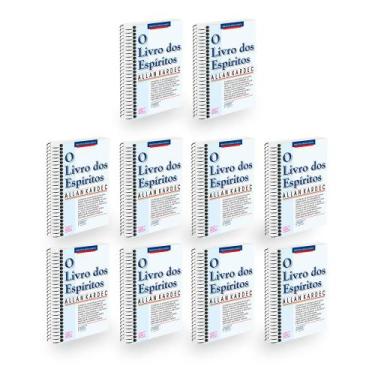 Imagem de Kit 10 O Livro dos Espíritos - Normal Espiral - PETIT