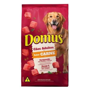 Imagem de Ração Domus para Cães Adultos Carne 20Kg - Adimax