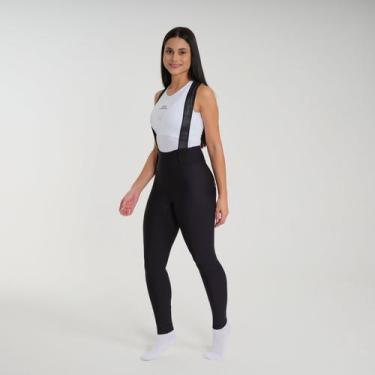 Imagem de Bretelle Calça Feminino Márcio May Moove, G, Preto
