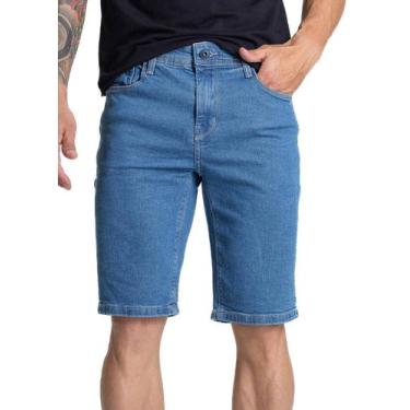 Imagem de Bermuda Jeans Sawary - 282438 - Azul 44, Azul, 44