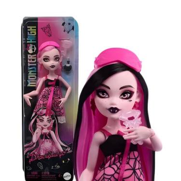 Imagem de Boneca Monster High Draculaura Com Acessórios JGM42A Mattel
