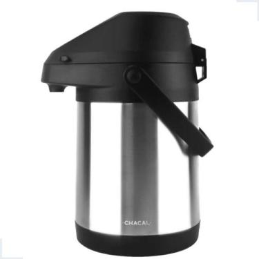 Imagem de Garrafa Térmica Café Chá Água Inox Chacal De 2,5 Litros