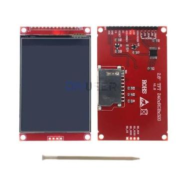 Imagem de Tela De Exibição Inteligente TFT De 2.4" E 2.8" Com Toque, Resolução 2
