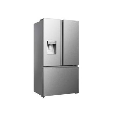 Imagem de Geladeira Hisense French Door RF-79W Frost Free com Tecnologia Inverter, Super Cool e Super Freeze 536L - Inox