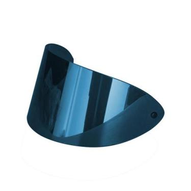 Imagem de Viseira Capacete San Marino Iridium Camaleão Dourada Cromada - Polivis