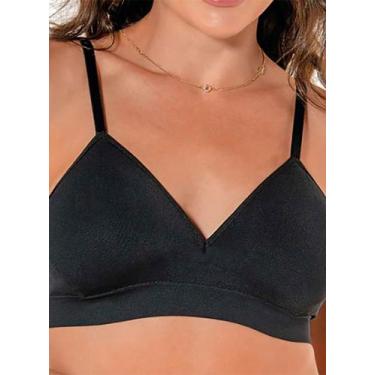 Imagem de Sutiã Ultraleve Demillus 063551 Sem Aro Sem Costura Microfibra T. 42/4