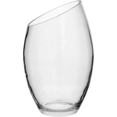 Imagem de BORIS VASO 24x14x14cm VIDRO TRANSPARENTE