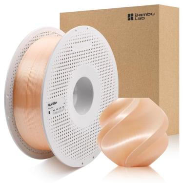 Imagem de Filamento Termoplástico 3DTOOLS Bamboo PLA Silk+ 1,75mm 1KG