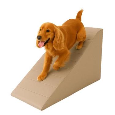 Imagem de Rampinha Pet Rampa Para Cachorro Dog Subir Cama Box E Sofá - Móveis Ma