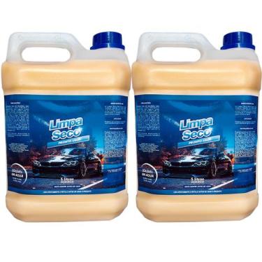 Imagem de Kit 2 Limpa Seco Pronto Uso para Carros e Motos com Cera - 5 L - cbn