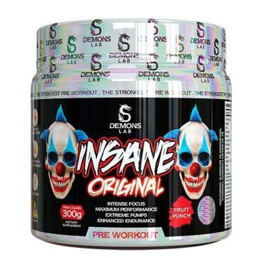 Imagem de Pré treino Insane Original 300g - Demons Lab-Unissex