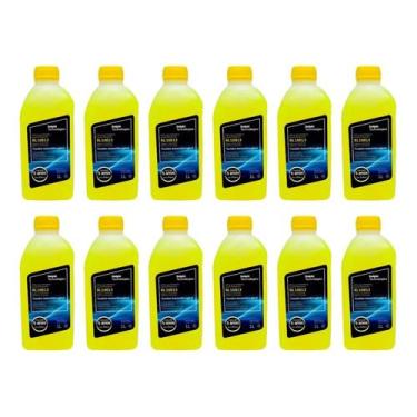 Imagem de Kit 12 Aditivos Radiador Concentrado Amarelo Rl10013 - Delphi
