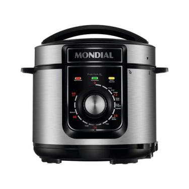 Imagem de Panela Eletrica De Pressao Pratic Cook 5L Pe-48-5l-I 74166-01 Mondial,