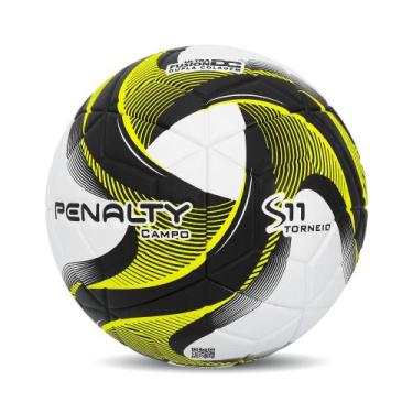 Imagem de Bola Futebol Campo Penalty S11 Torneio XXIII Cor: Branco E Amarelo