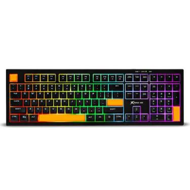 Imagem de Teclado Gamer Semi Mecânico KB-512BK com RGB USB padrão ANSI