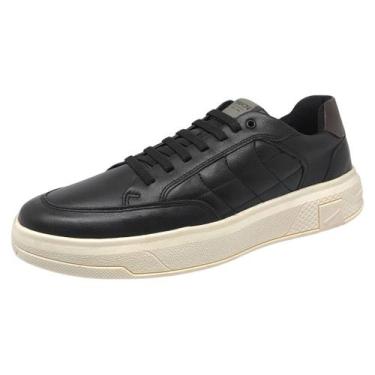 Imagem de Sapatenis Masculino Couro Slip On Conforto Dream Ferracini, Preto, 42
