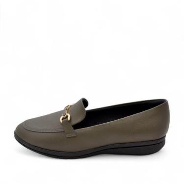 Imagem de Sapato Feminino Piccadilly Mocassim Anabela REF: 261038 RELAX, 38, Mil
