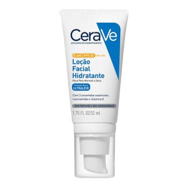 Imagem de CeraVe Loção Facial Hidratante AM FPS 50 Ultraleve Pele Normal a Seca 