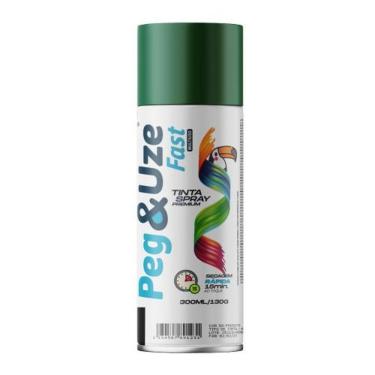 Imagem de Spray Uso Geral Peg & Uze para Pintura em Plástico Verde Claro Chesiquímica