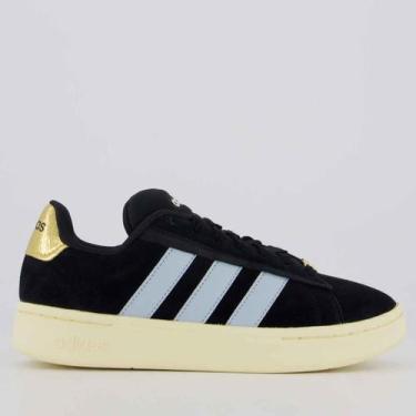 Imagem de Tênis Adidas Grand Court Alpha Feminino Preto, 37