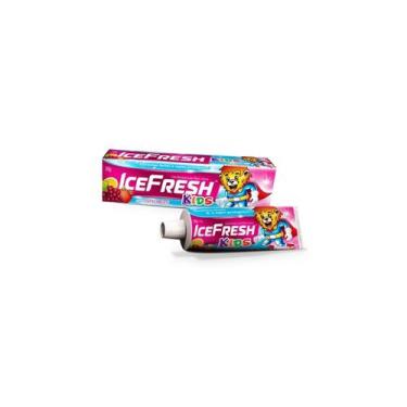 Imagem de Creme dental infantil 50g com fluor 1100ppm - icefresh - ICE FRESH