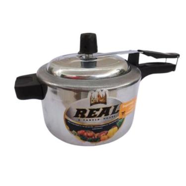 Imagem de Panela de Pressão Pequena 2.5l Alumínio Real Polida