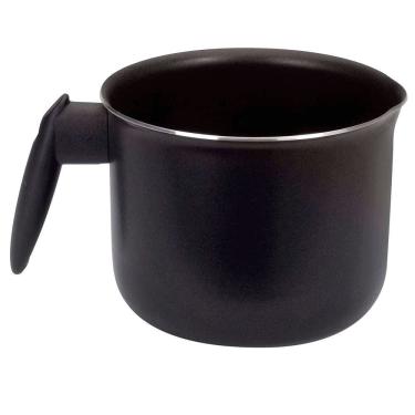 Imagem de Leiteira Multiflon Gourmet 54014 1,7L Alumínio Antiaderente Cabo Baquelite Cozinha Preto